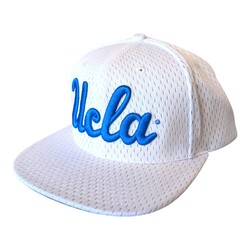 Mitchell & Ness UCLA Meshed Up Snapback Hat  White