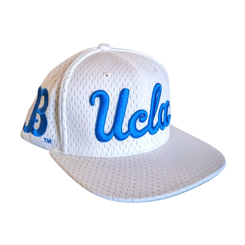 Mitchell & Ness UCLA Meshed Up Snapback Hat  White