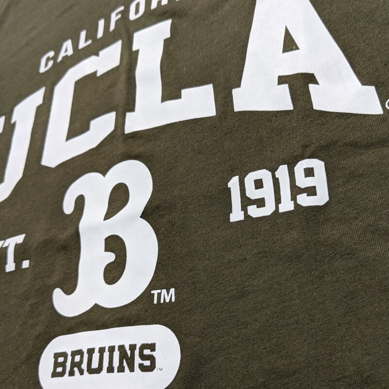 Boxercraft UCLA Bruins 1919 Crewneck Tee Military Green