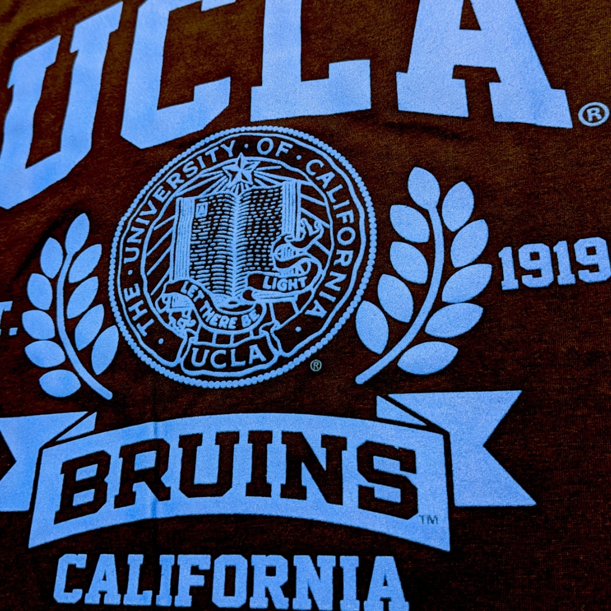 Boxercraft UCLA Bruins Est. 1919 Seal Men's Crewneck Tee Black