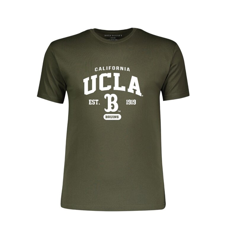 Boxercraft UCLA Bruins 1919 Crewneck Tee Military Green