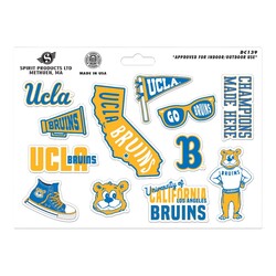 Spirit Products UCLA Multi Journey Stickers Sheets