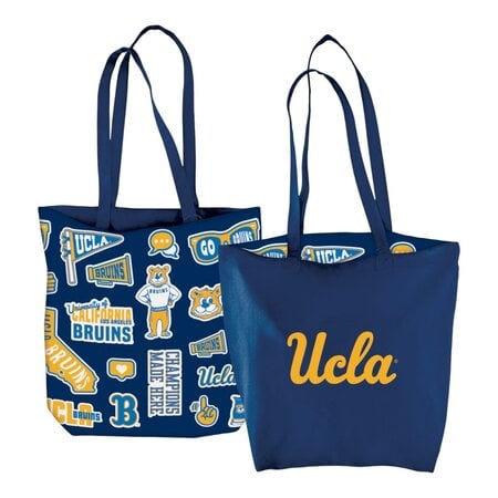 Spirit Products UCLA Script Hologram Navy Tote Bag