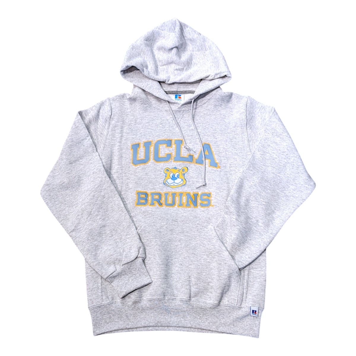 Russell Athletic UCLA Joe Bear Bruins Pullover Hoodie Silver