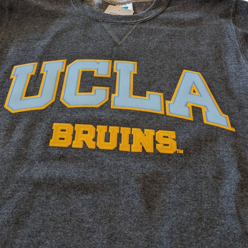 Russell Athletic UCLA Bruins Fusion Crew Black Heather