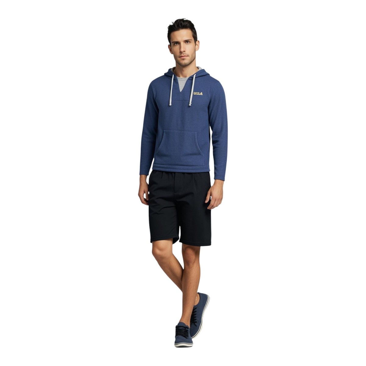 Boxercraft UCLA Baja Pullover Hood Indigo