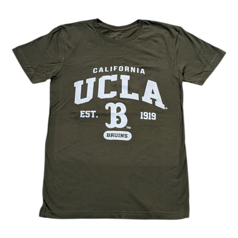 Boxercraft UCLA Bruins 1919 Crewneck Tee Military Green