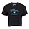 Russell Athletic UCLA Bruins  Joe Bear Ladies Cropped Tee Black