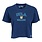Russell Athletic UCLA Bruins  Joe Bear Ladies Cropped Tee Navy