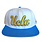 Mitchell & Ness UCLA Script Triplin  Sanpback White Hat
