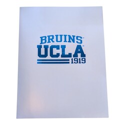 MCM Brands UCLA Bruins 1919 Metallic Silver Folder
