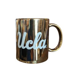 Spirit Products UCLA Script Iridescent Ceramic Metallic Gold  Mug