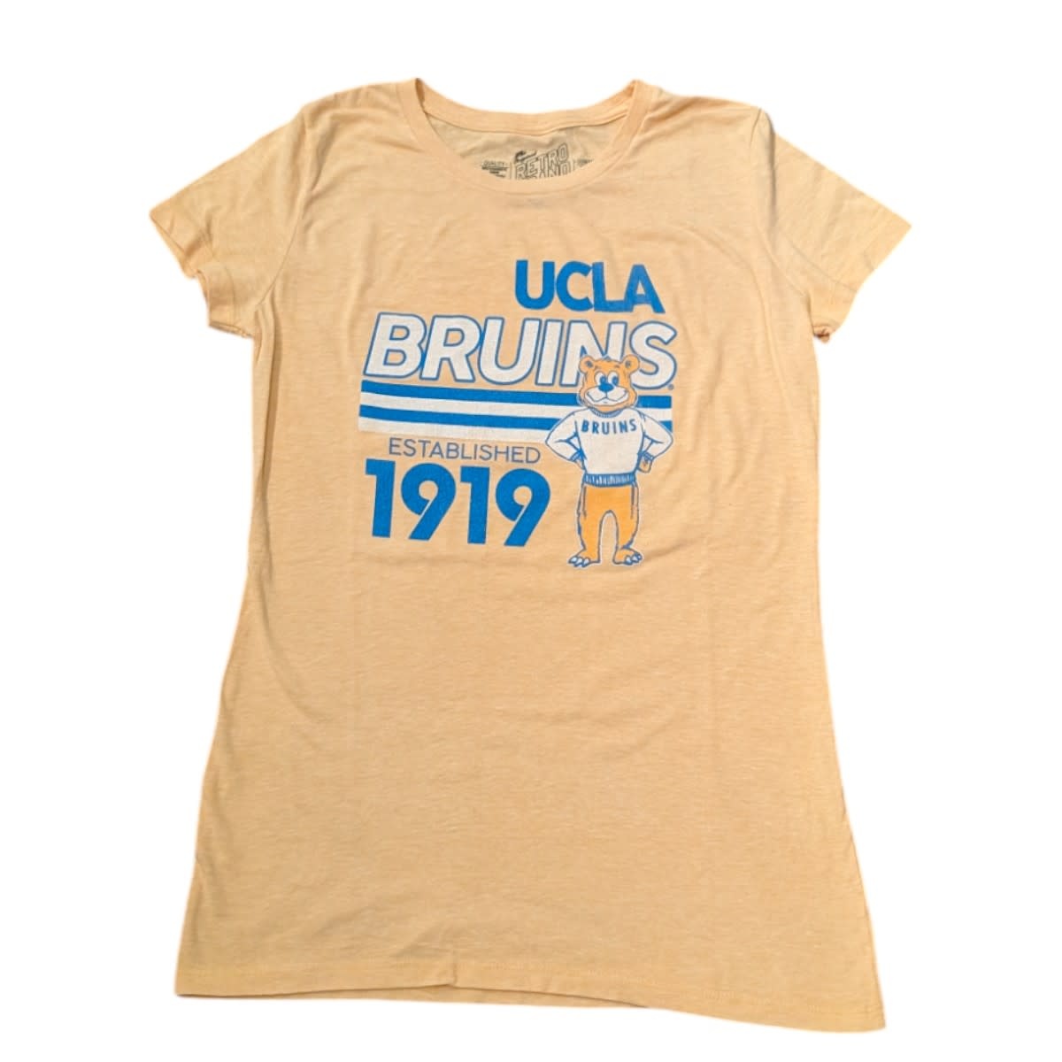 Retro Brand Ucla Joe Bear 1919 Womens Tee