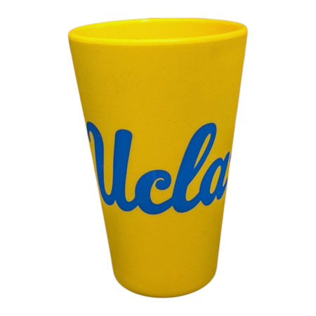 Wincraft UCLA Script Yellow Silicone Cup