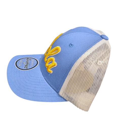 Casquette De Baseball Universitaire - Zephyr DePaul University - Bleu Et Blanc - Unisexe - Taille Unique