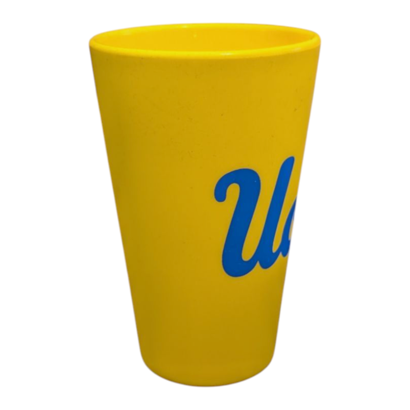 Wincraft UCLA Script Yellow Silicone Cup