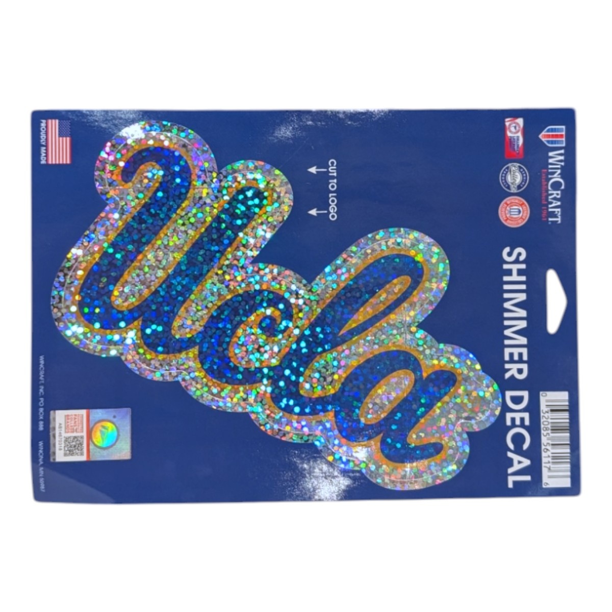 Wincraft UCLA  Script Shimmer Decal 5'x7'