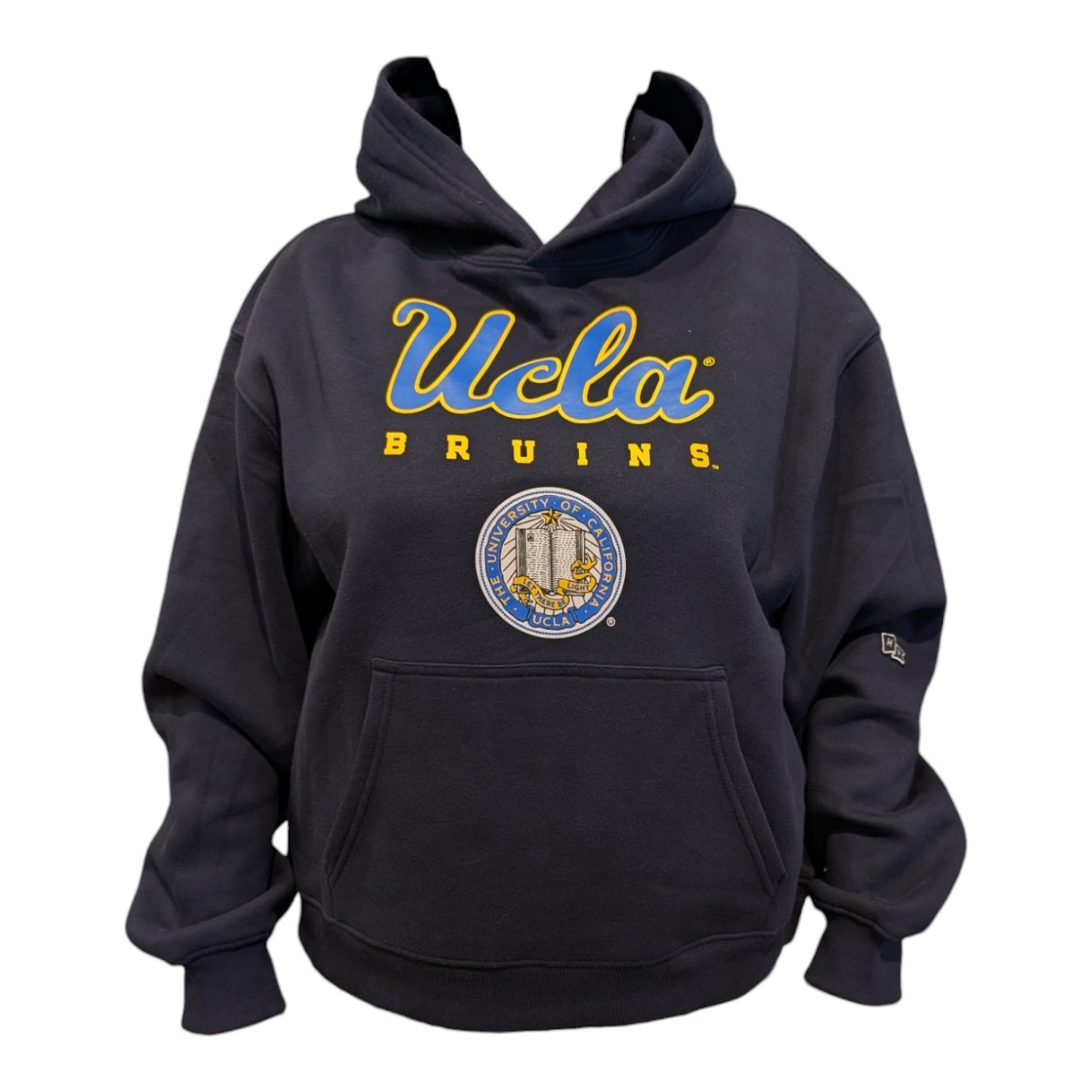 HYPE AND VICE UCLA Script Seal Classic Hoodie Navy
