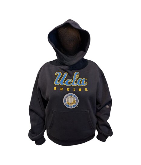 E5 FLEECE FULL ZIP HOODIE NAVY UCLA MOM 29506 - Campus Store
