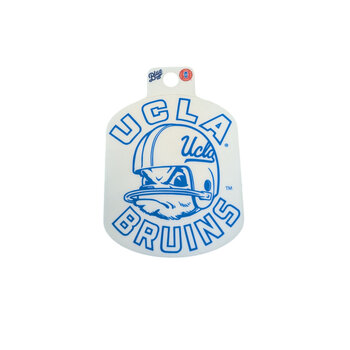 Blue84 UCLA Joe Bear Football Head Sticker
