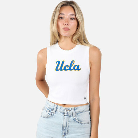 HYPE AND VICE UCLA IVY Knitted Tank White