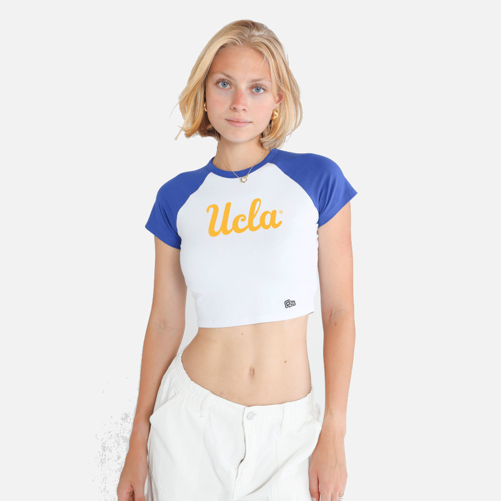 HYPE AND VICE UCLA Script Homerun Tee Royal