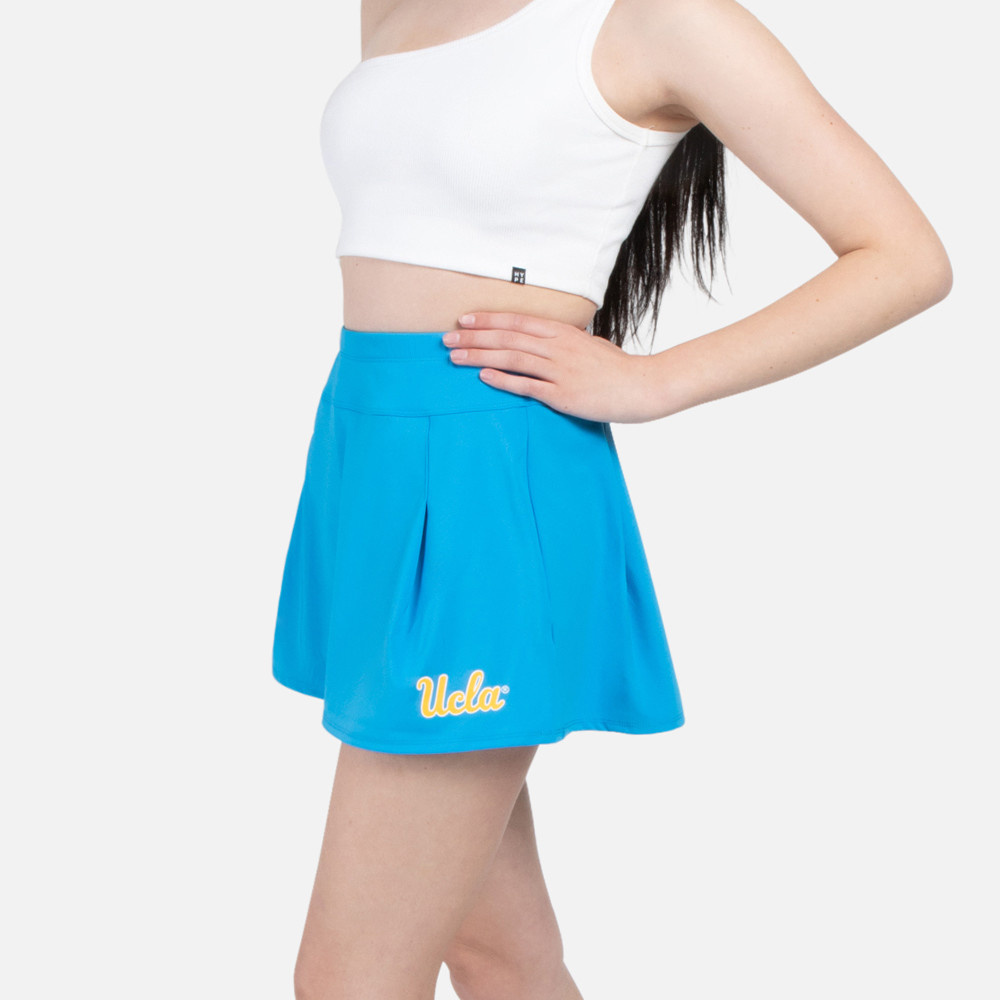 HYPE AND VICE UCLA Athletic Skirt Blue