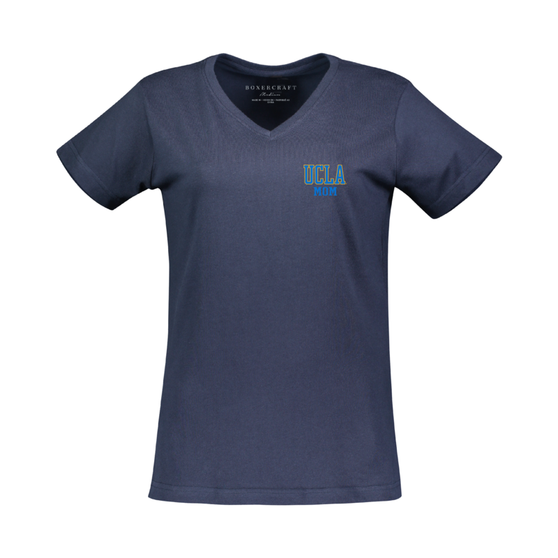 Boxercraft UCLA Mom Women's V-Neck Tee