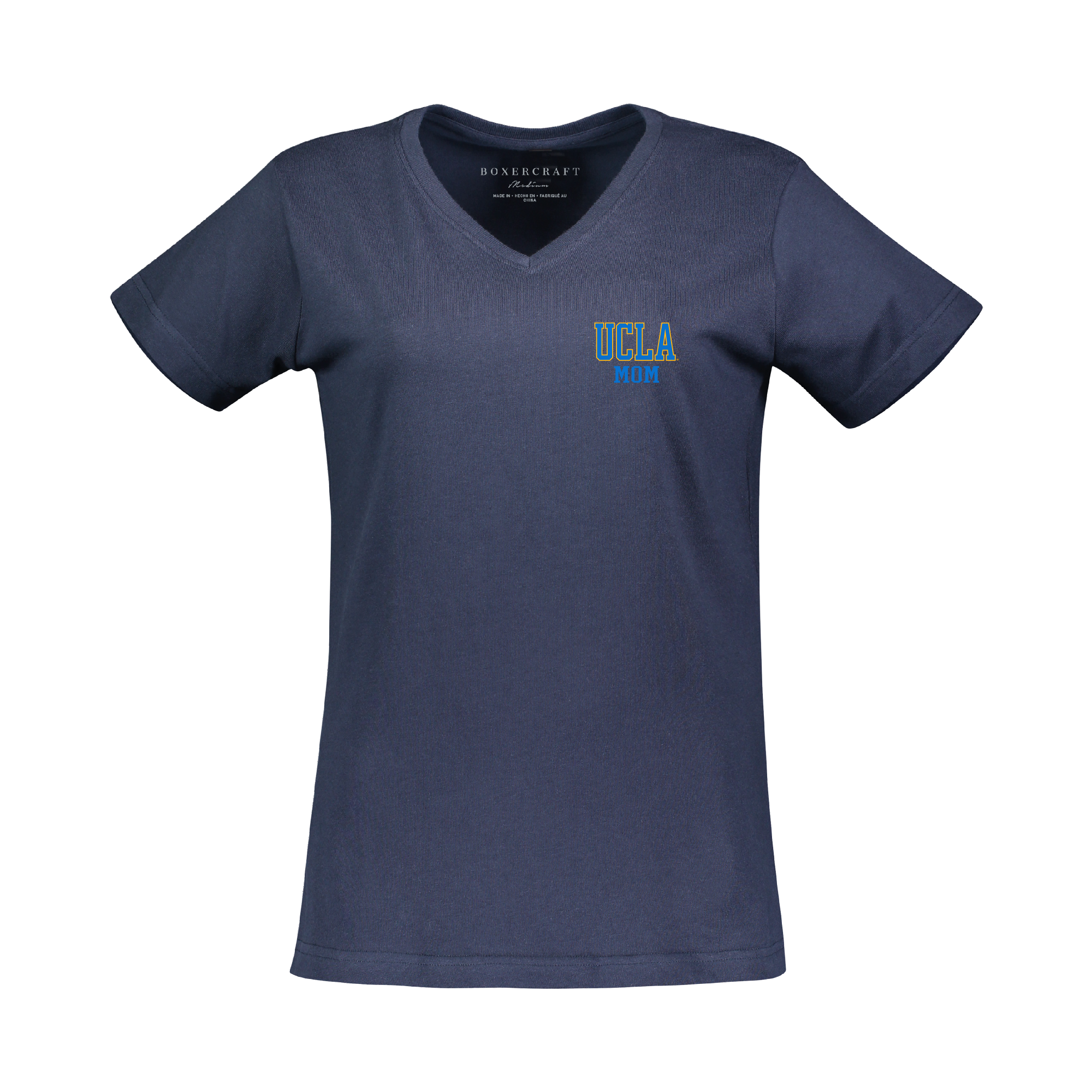 Boxercraft UCLA Mom Women's V-Neck Tee