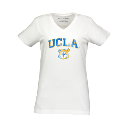 Boxercraft UCLA Classic Joe Bear Womens V Neck Tee