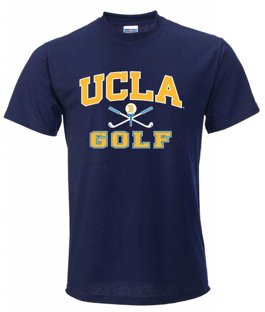 Russell Athletic UCLA Golf Navy Tee