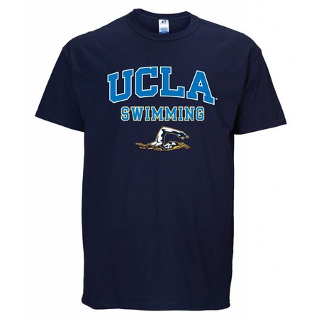 Russell Athletic Ucla Swimming Essential Navy T-Shirt
