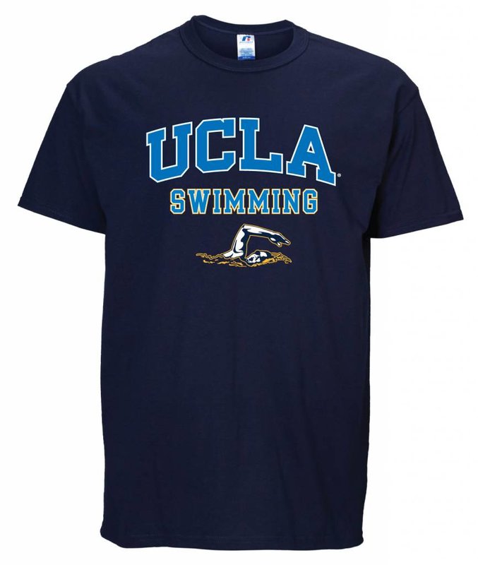 Russel Brand LLC Ucla Swimming Essential Navy T-Shirt
