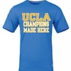 Russel Brand LLC Ucla Champions Made Here Men's  Collgiate Blue Tee