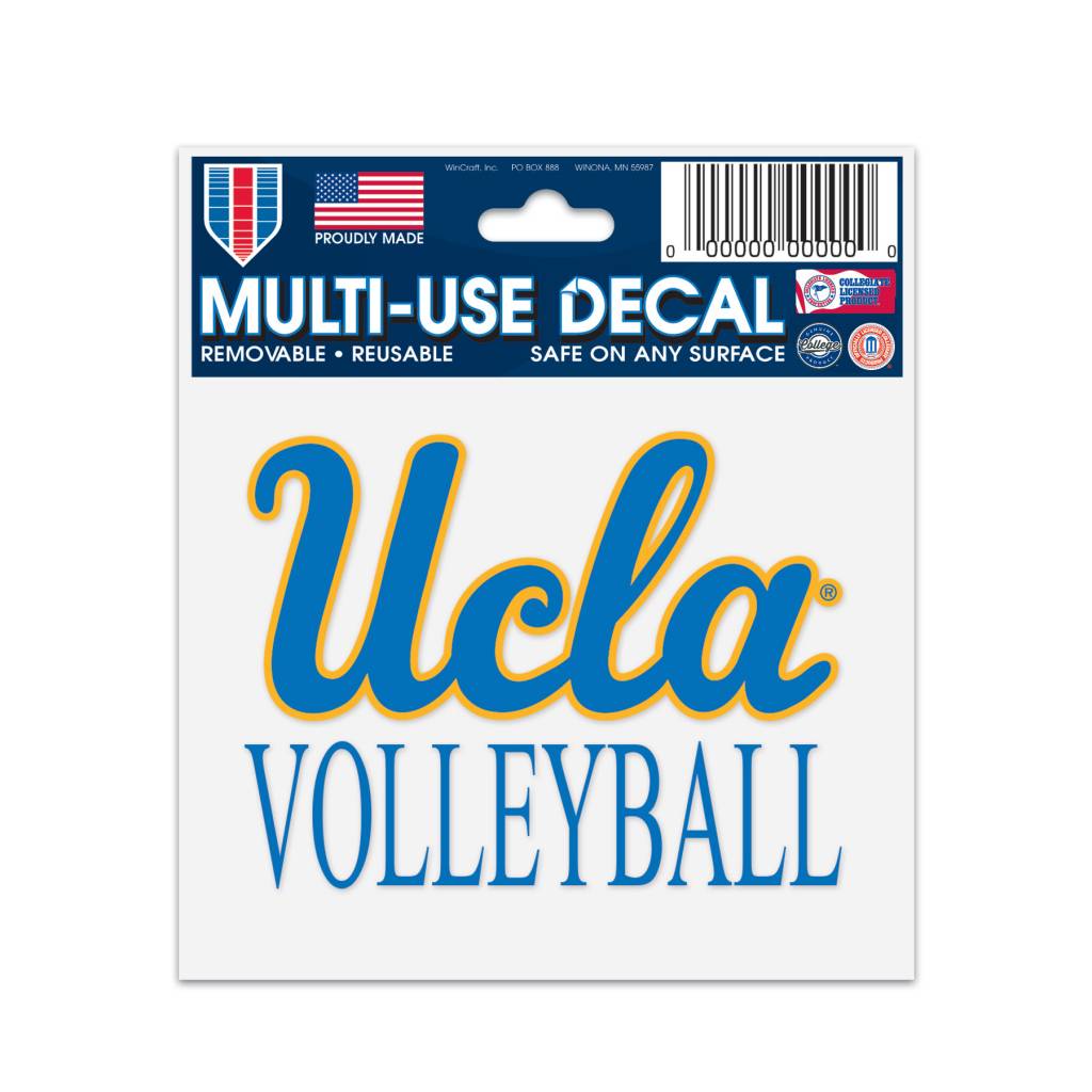 Wincraft Wincraft Ucla Volleyball Multi-use Decal 3'x4'