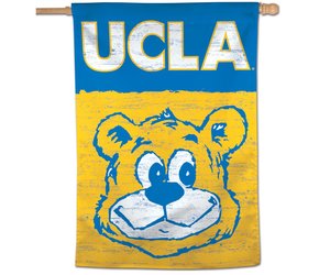UCLA Vintage bear Vertical Flag 28