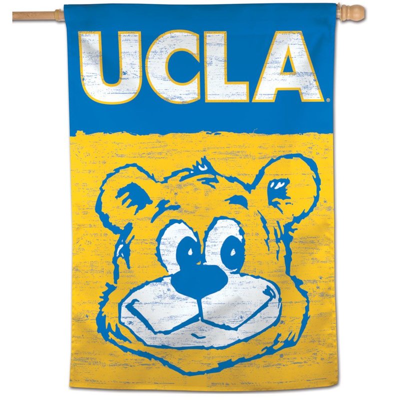 Wincraft UCLA Vintage bear Vertical Flag 28"X40"