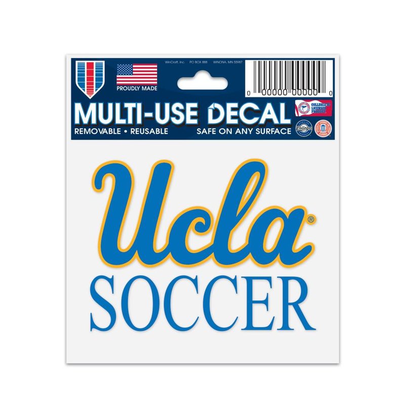 Wincraft Wincraft Ucla Soccer Multi-use Decal 3'x4'