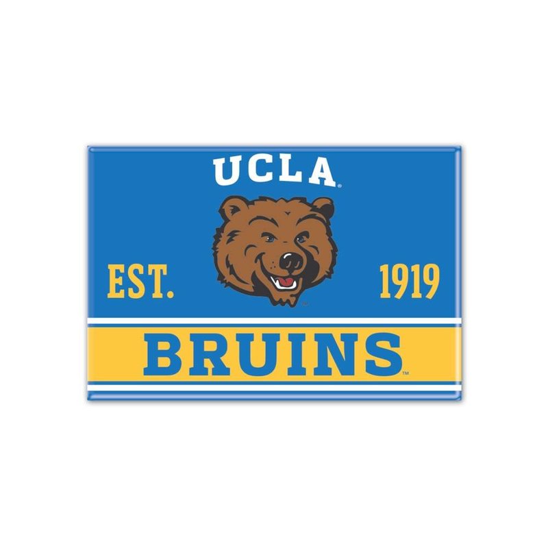 Wincraft UCLA Metal Magnet Bear est.1919 2.5"x3.5"