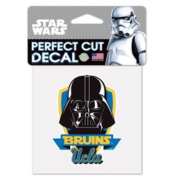 Wincraft Ucla Darth Vader Perfect Cut Color Decal 4" x 4" Star Wars