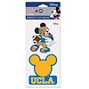 Wincraft UCLA / DISNEY MICKEY MOUSE PERFECT CUT DECAL SET OF TWO 4" X 4"