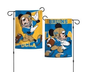 Los Angeles Dodgers / Disney Mickey Mouse Garden Flags 2 sided 12.5 x 18