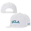 Under Armour Under Armour Headwear Mens Huddle Snapback White UCLA Block 3D Arched
