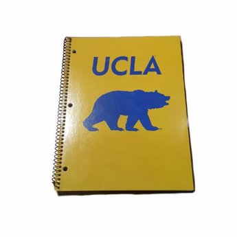 Roaring Spring Paper Products UCLA Bear Yellow Spiral Notebook