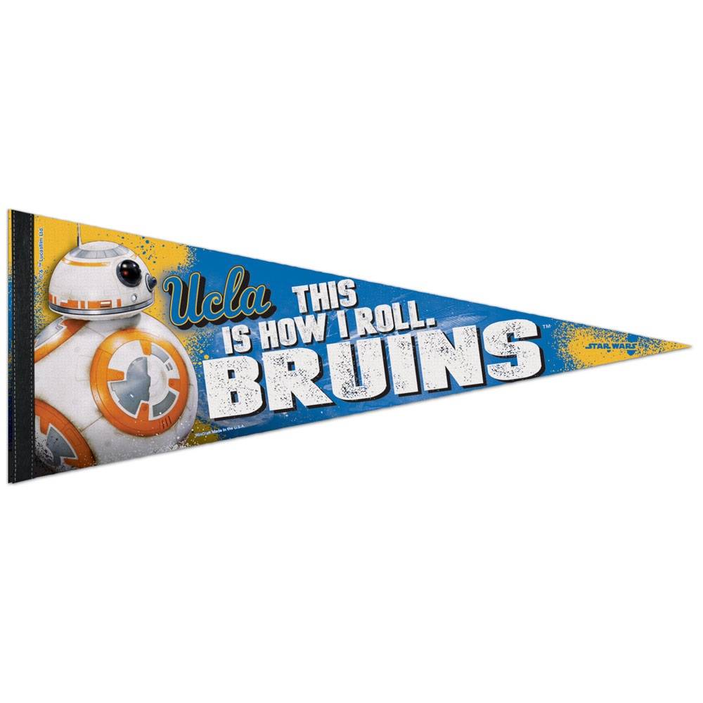 picture Ucla Bruins Ucla Pennant ucla ucla bb 8premium pennant12 x 30 star wars