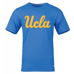 Russell Athletic Ucla Gold Script Mens  Tee -Collegiate Blue