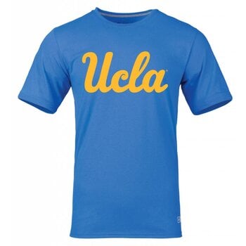 Russell Athletic Ucla Gold Script Mens  Tee -Collegiate Blue
