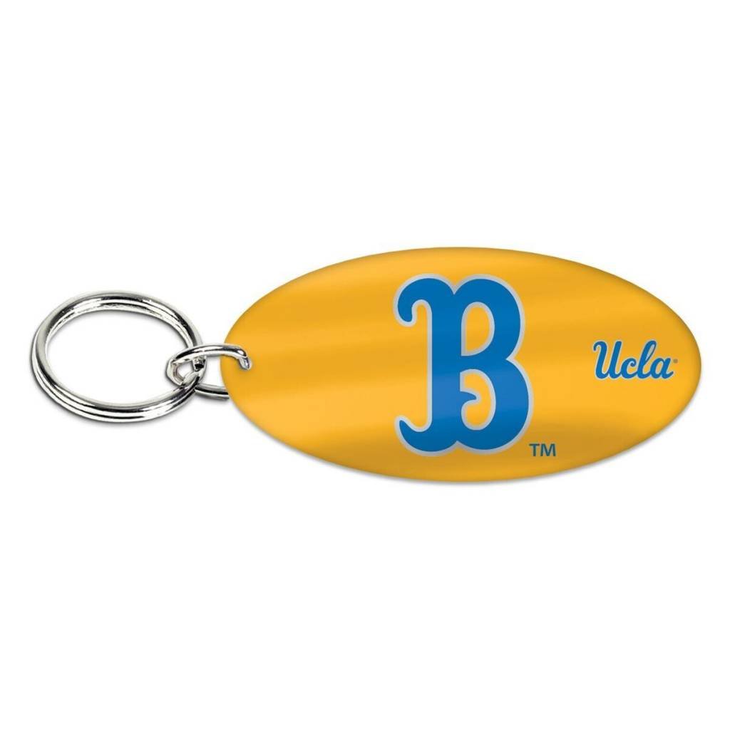 Wincraft B UCLA  Blue/Gold Color Oval Key Chain