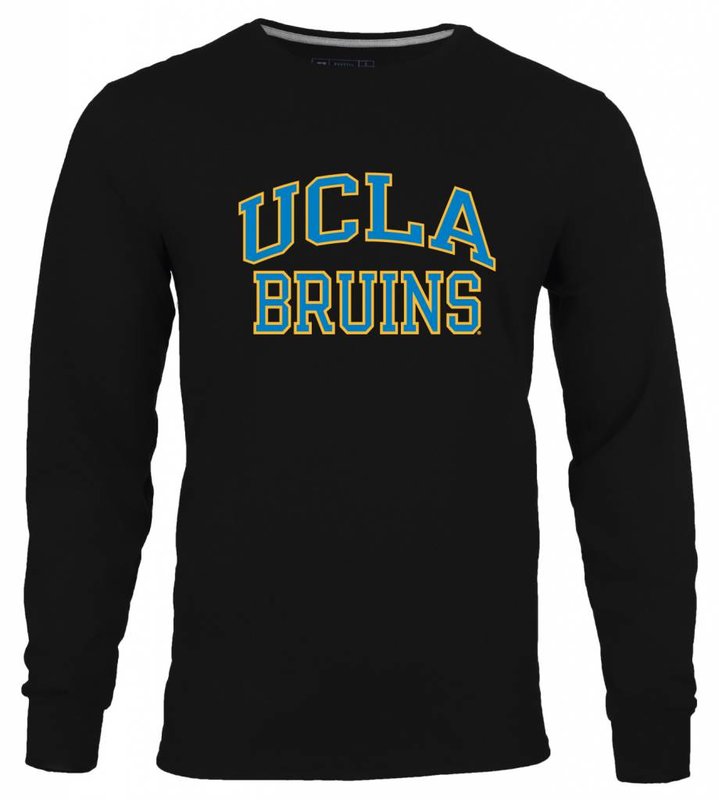 Russell Athletic UCLA Arch Bruins Long Sleeve Black Shirt