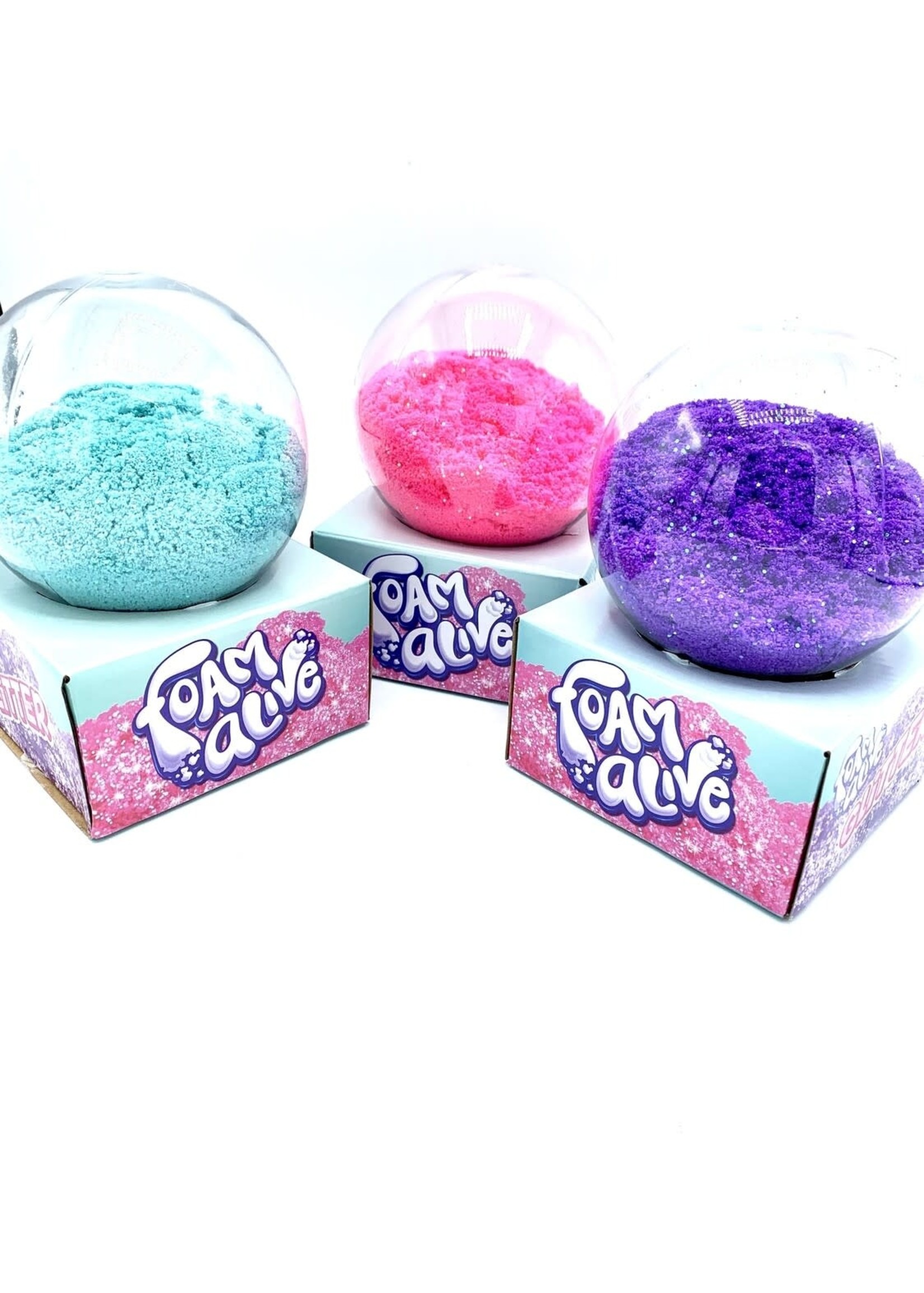 Foam Alive Glitter Globe 6